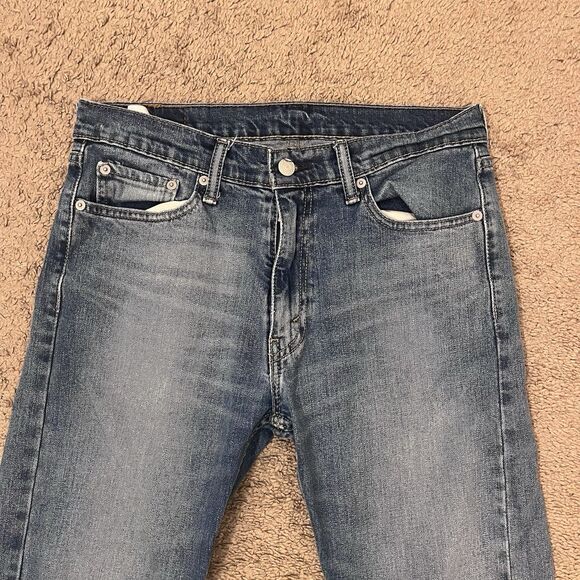 Levi’s 513 Slim Straight Jeans Men’s 32x32 Medium Wash Denim - Picture 4 of 6